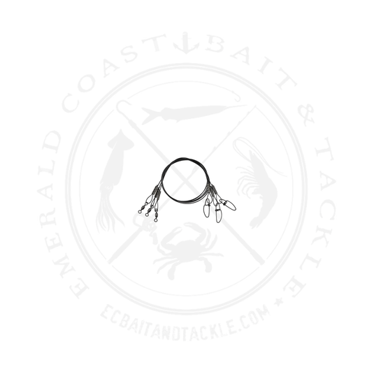 AFW Surflon Leaders 60lb 18in 3pc