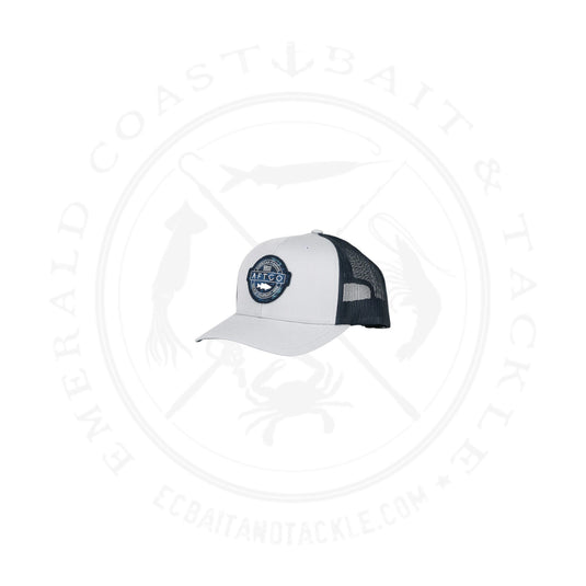 Aftco Bass Patch Trucker Light Gray