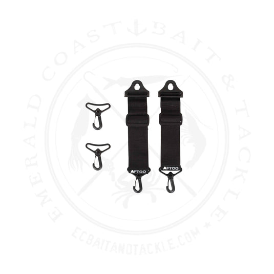 Aftco Belt & Harness Drop Kit Black STRAP1B
