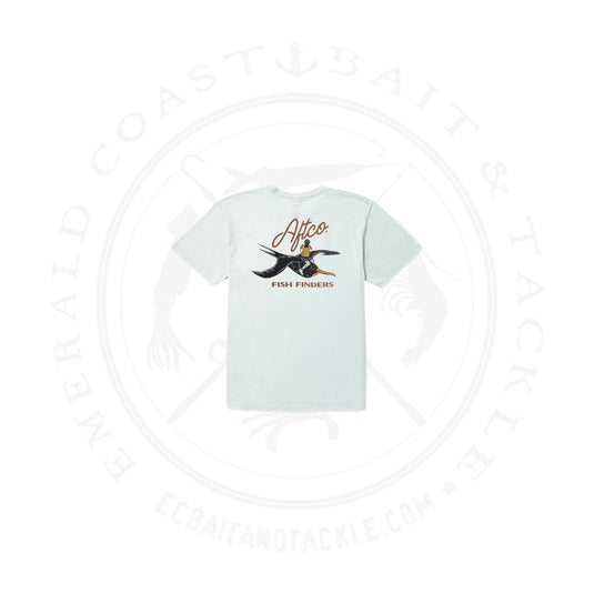 Aftco Fish Finders SS T-Shirt Seafoam Heather
