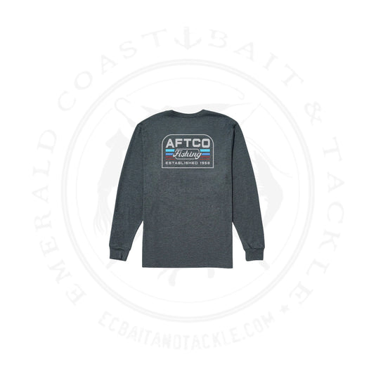 Aftco Gradient Script LS T-Shirt