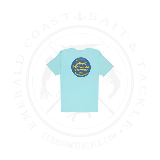 Aftco Root Beer S/S shirt - Bahama Heather