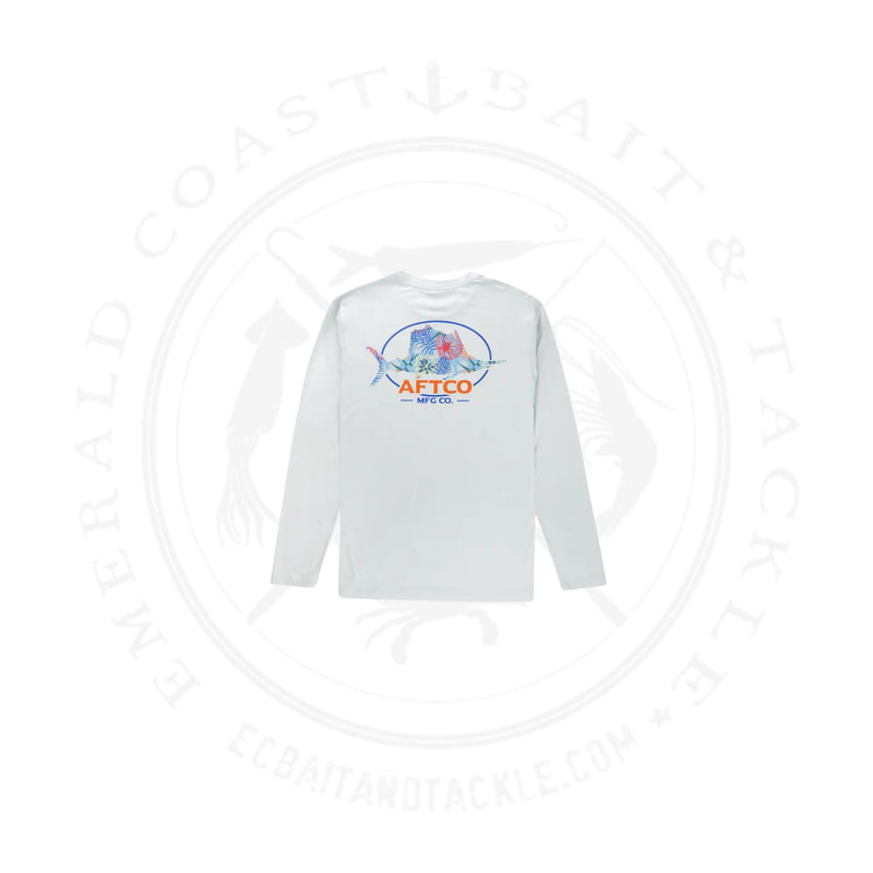 Load image into Gallery viewer, Aftco Summertime LS Silver
