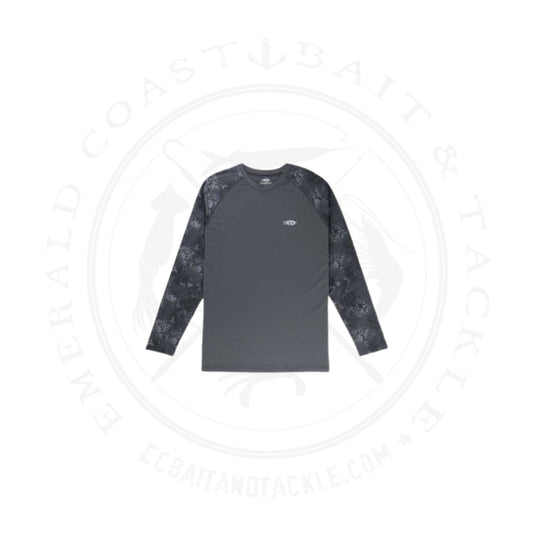 Aftco Tactical Perf LS Charcoal Acid Camo