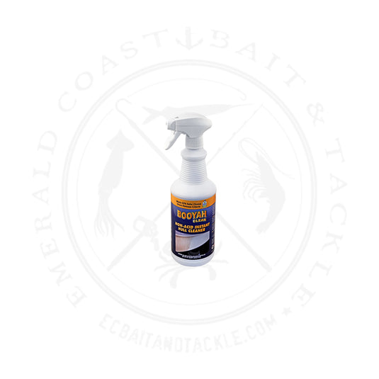 Booyah Clean VL960NAQ1 Non-Acid Instant Hull Cleaner Quart, Spray & Rinse, EPA Safer Choice Direct Release Cleaner