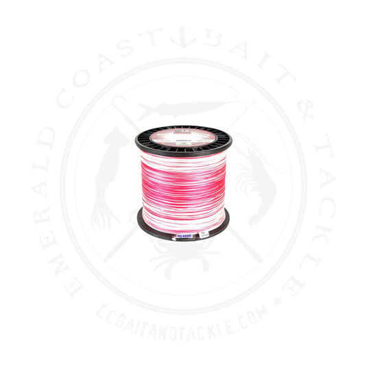 Diamond Collegiate Solid 8X 1500yd 65lb BAMA Red/White
