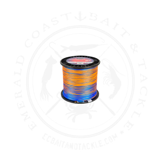 Diamond Collegiate Solid 8X 1500yd 65lb UF Blue/Orange