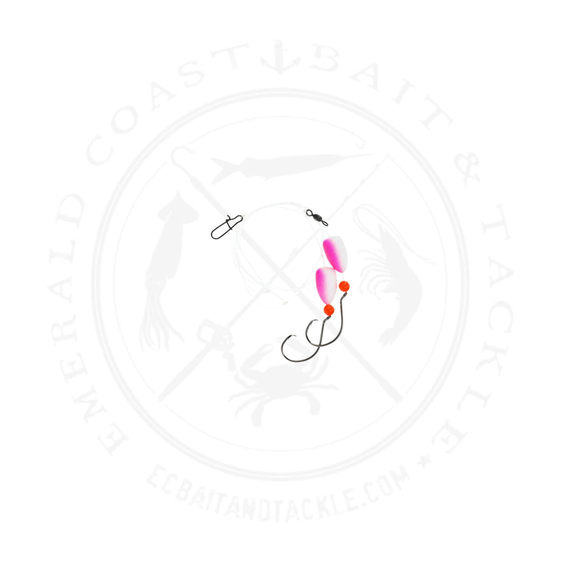 Load image into Gallery viewer, Eagle Claw Lazer Sharp Lazer Sharp Pompano Double Hook Rigs 1/0
