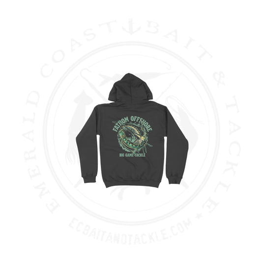 Fathom Offshore Chase Charcoal Fleece Hoody