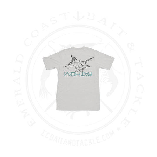 Fathom Offshore Grander Heather Silver Short Sleeve