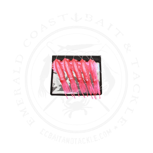 Fathom Pink Glitter Pre-Rigged Vivid Squid Chain