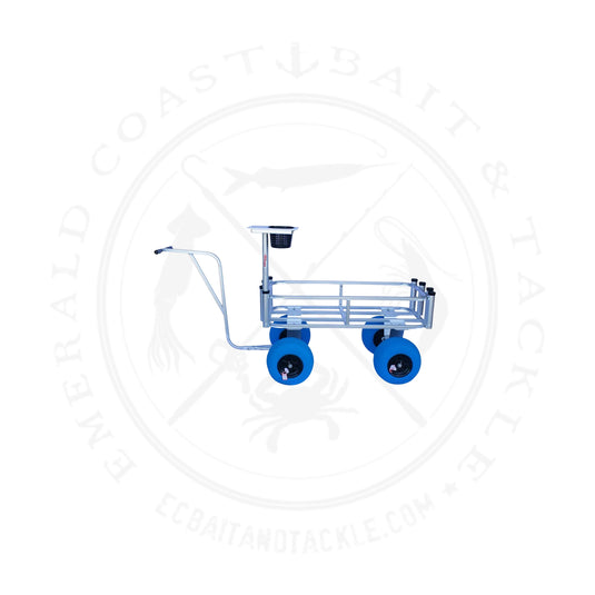 Fish N Mate 839 Blue 4 Wheel Poly Cart