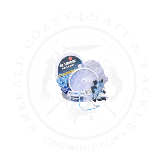 Fitec EZ Throw 750 Cast Net Clear Mono 3/8