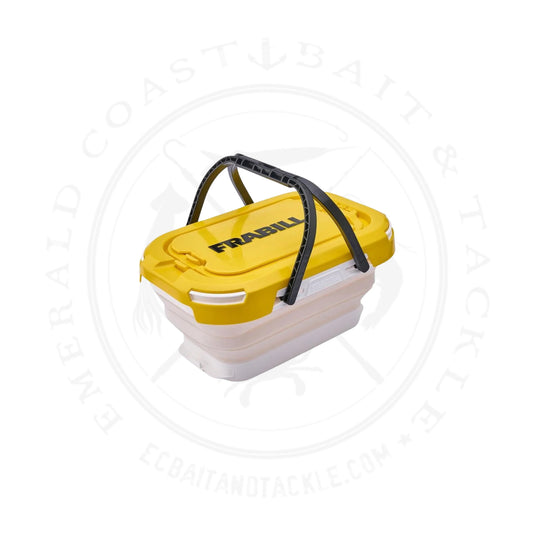 Frabill FRBBC6-A Collapsible Bait Bucket with Aerator