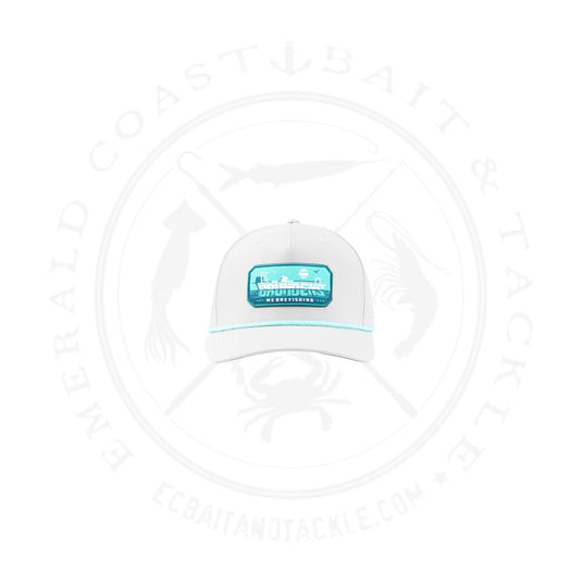 Grunden Skiffscript Vented Hat-Silver
