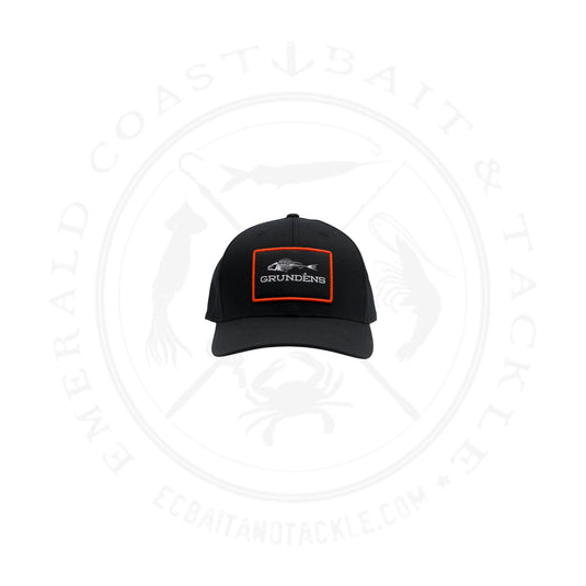 Grundens Fish Bones Trucker 312 Black/Charcoal
