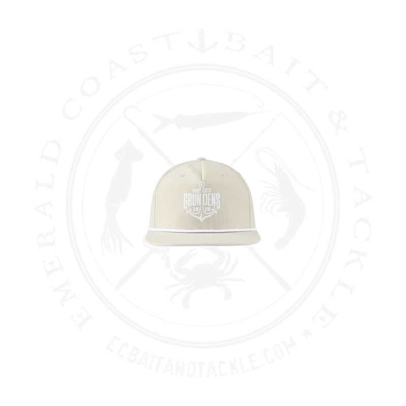 Load image into Gallery viewer, Grundens Logo Anchor Rope Trucker
