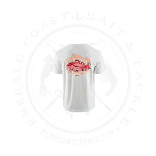 Grundens Red Snapper SS White, M
