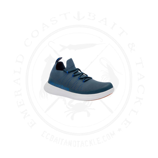 Grundens Sea Knit Boat Shoe Navy