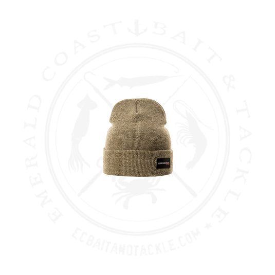 Grundens Watchhouse Beanie Logo Heather Loden, ONE SIZE
