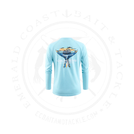 Grundens Women's Tuna Tailscape LS Tech