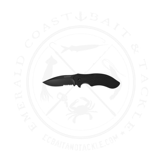 Kershaw Clash Black Serr