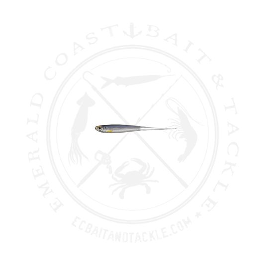Live Target Ghost Tail Minnow Dropshot Bait Silver/Brown 3 3/4 