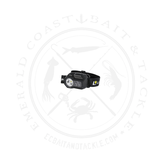 LuxPro Ultra Bright 450 Lumen LED Headlamp, Multi-Color 6-Modes, 3xAAA Included, Adjustable Headband