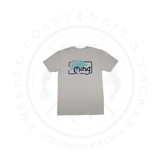 MANG Men's Casual Mangrove Junkie Cotton S/S Light Grey