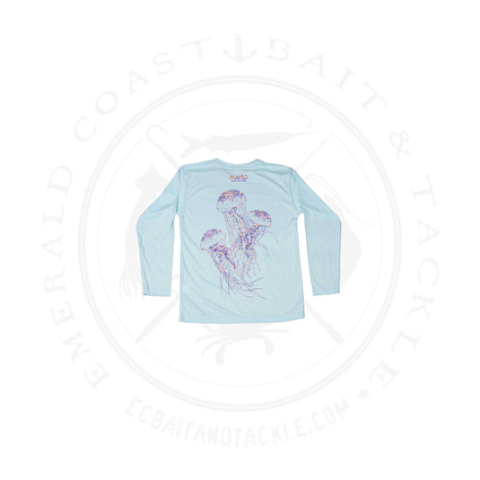 MANG Youth Perf L/S Jellyfish MANG Arctic Blue