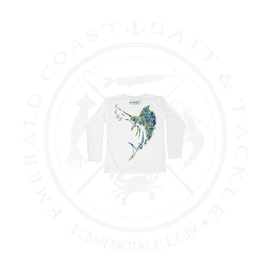 Mang Gear Toddler Perf L/S Sailfish Blue Crush