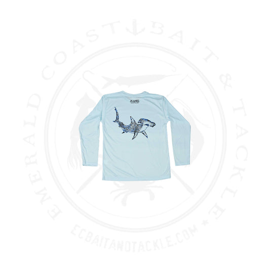 Mang Gear Youth Perf L/S Hammermang- Arctic Blue
