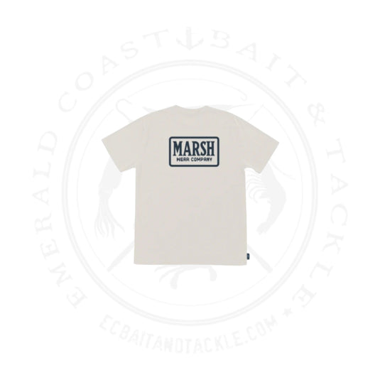 Marsh Wear Badge - Vintage White