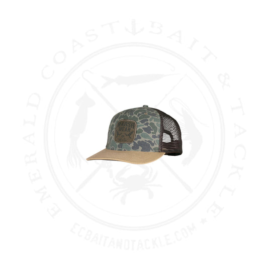 Marsh Wear Daffy Trucker Green Camo
