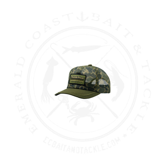 Marsh Wear Feed & Seed Trucker Dark Green Mallard Camo