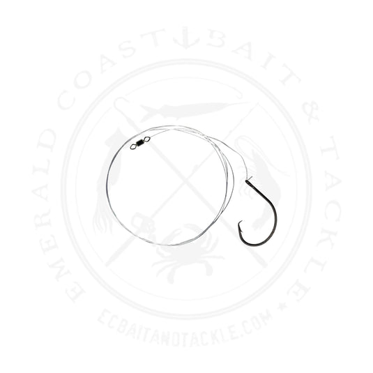 Mustad DFR951-3/0-3U Demon Circle Fluorocarbon Leader