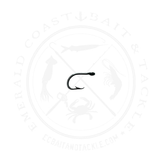 Mustad O'Shaughnessy Live Bait, 3X Strong, Point Bent In - Black Nickel