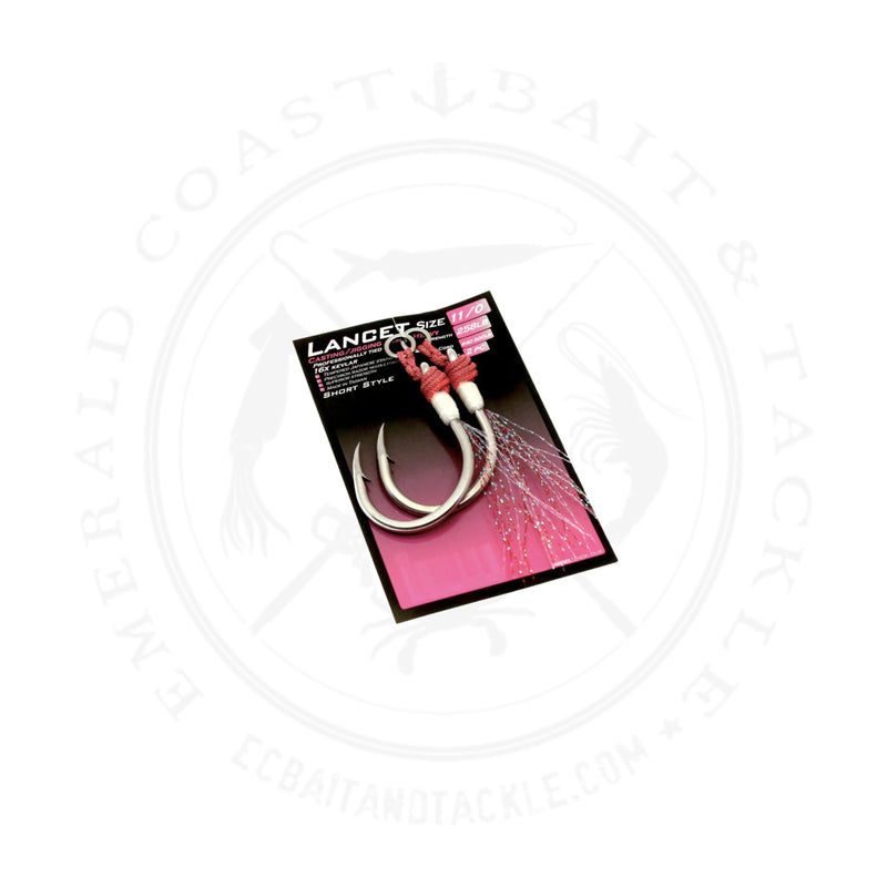Load image into Gallery viewer, Oceans Legacy Lancet Jigging Heavy Assist Hooks
