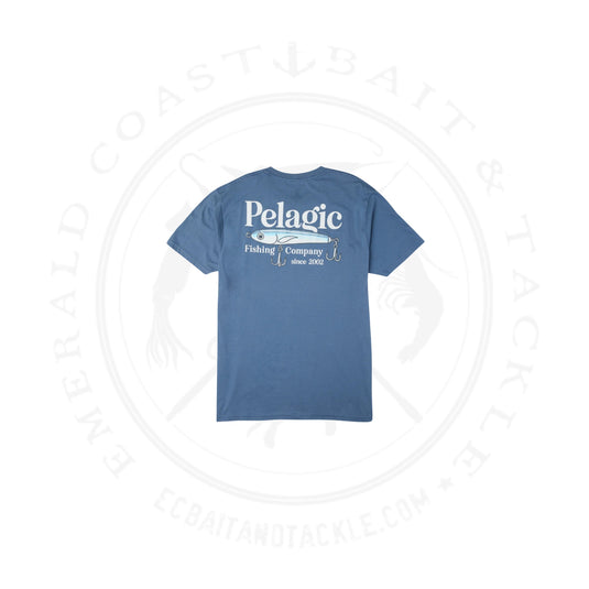 Pelagic Prem Tee Stick em Petrol