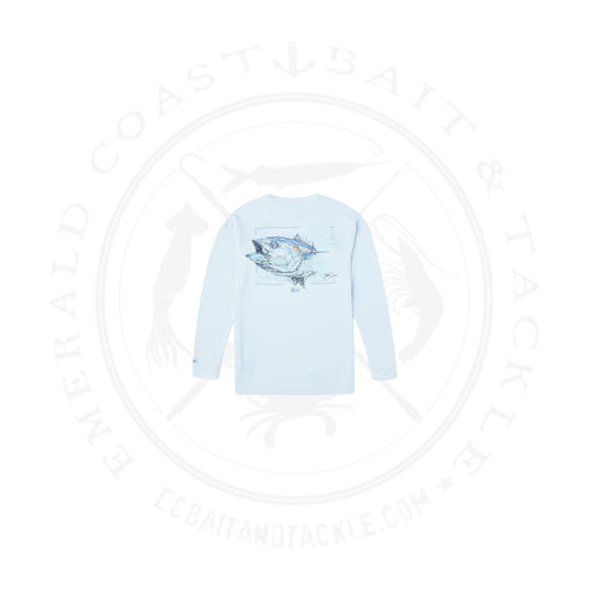 Pelagic Toddler Aquatek Goione Tuna Light Blue