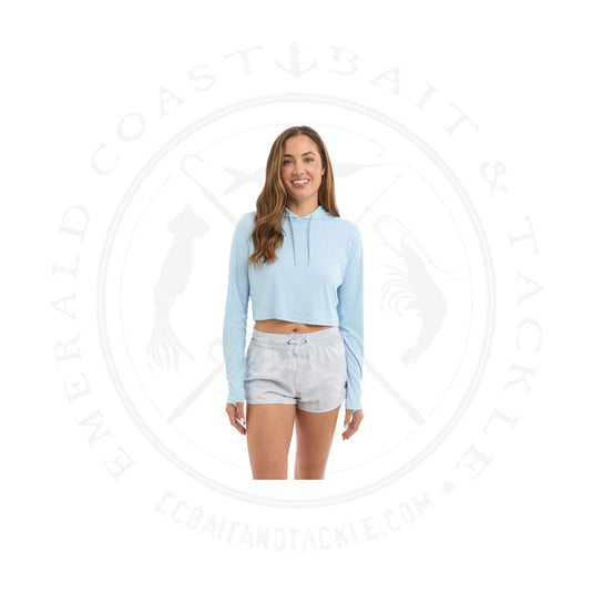 Pelagic Womens Vaportek Hooded Cropped