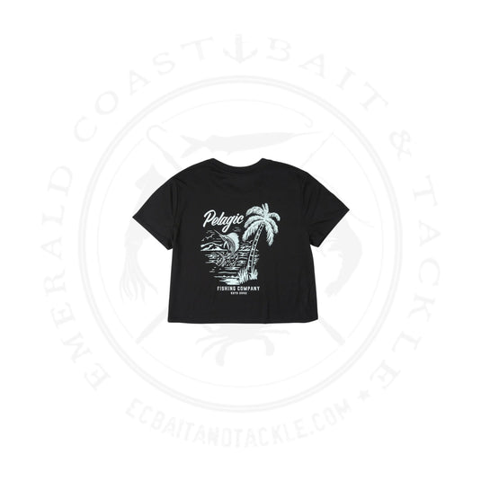 Pelagic Womens Prem Crop Tee