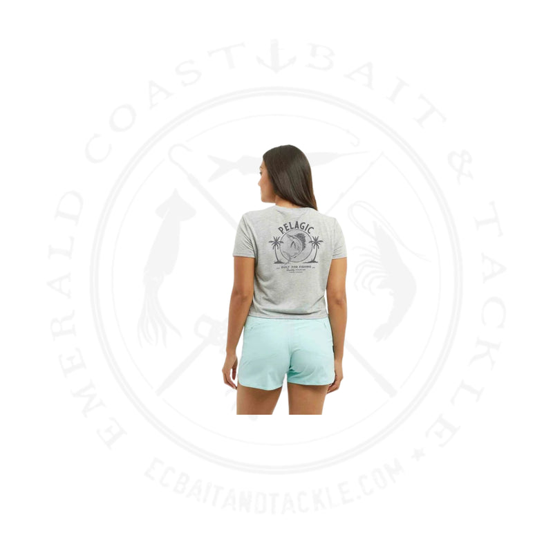 Load image into Gallery viewer, Pelagic Womens Prem Crop Tee
