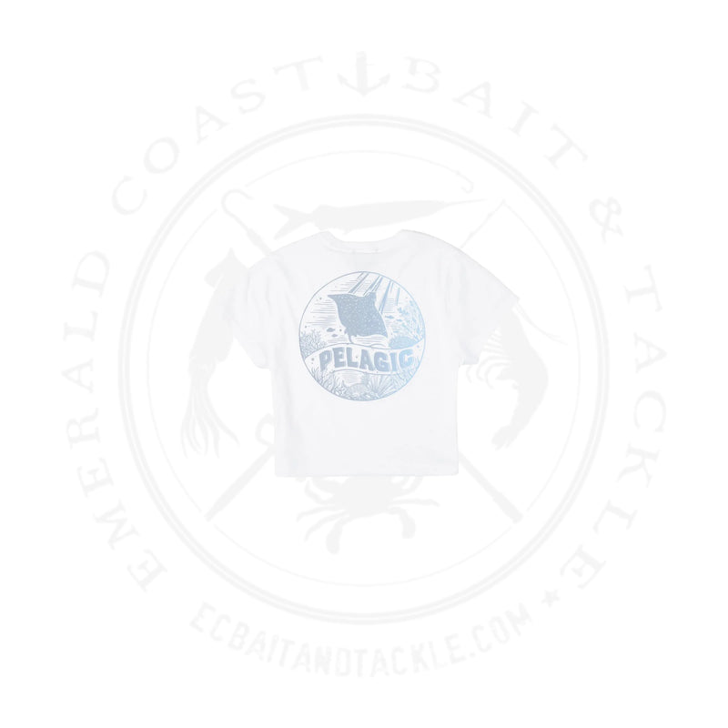 Load image into Gallery viewer, Pelagic Womens Prem Crop Tee

