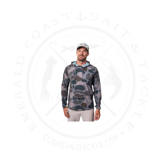 SWC Oysterman Hoodie - Bog Camo/Light Olive