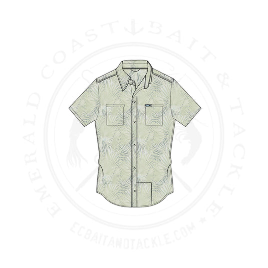 SWC Oysterman S/S Woven - Palm Camo