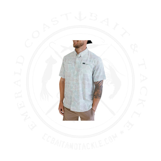 SWC Oysterman S/S Woven Bog Camo