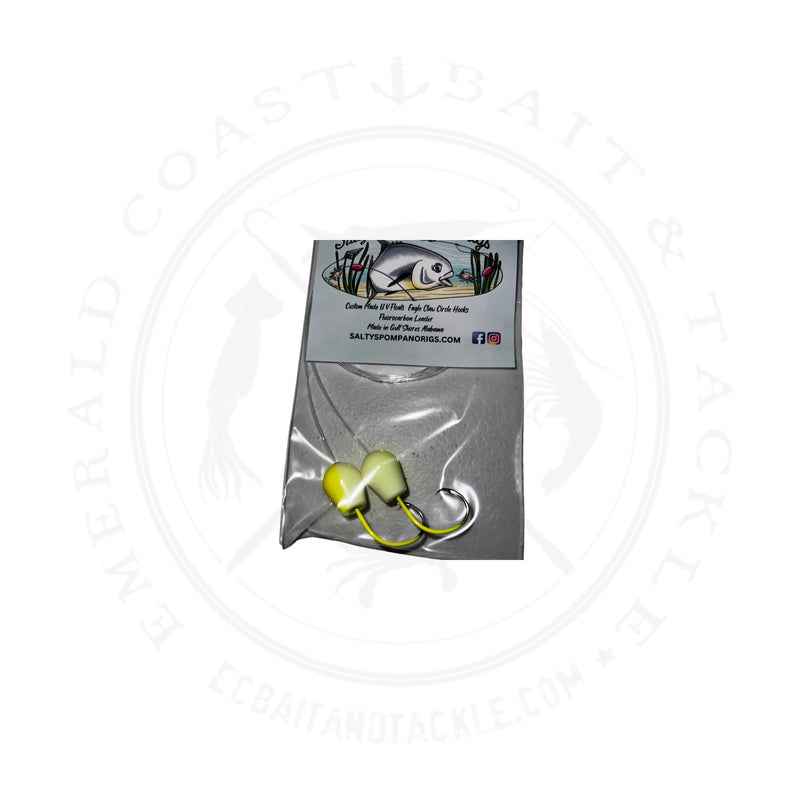Load image into Gallery viewer, Salty's Pompano Rigs LoPro Double
