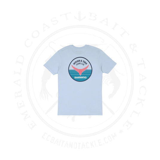 Shimano Mens Moontide SS Fish Tee