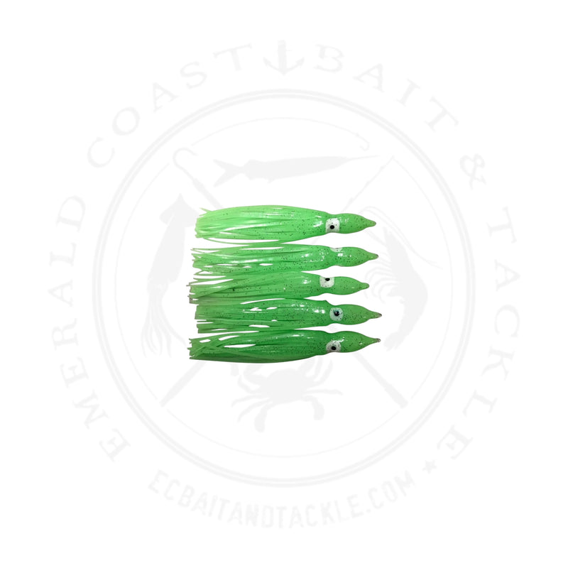 Load image into Gallery viewer, The Run Off Lure Pro Glow Squid Skirts
